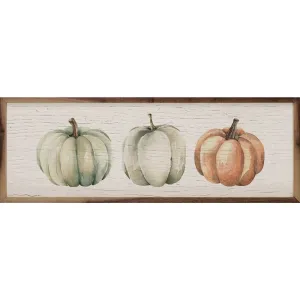 Three Pumpkins Orange Whitewash