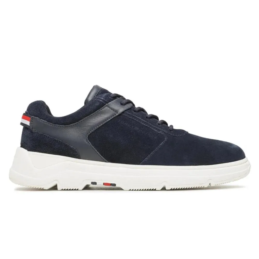 Tommy Hilfiger Suede Hybrid Oxford Shoes Men - NVY