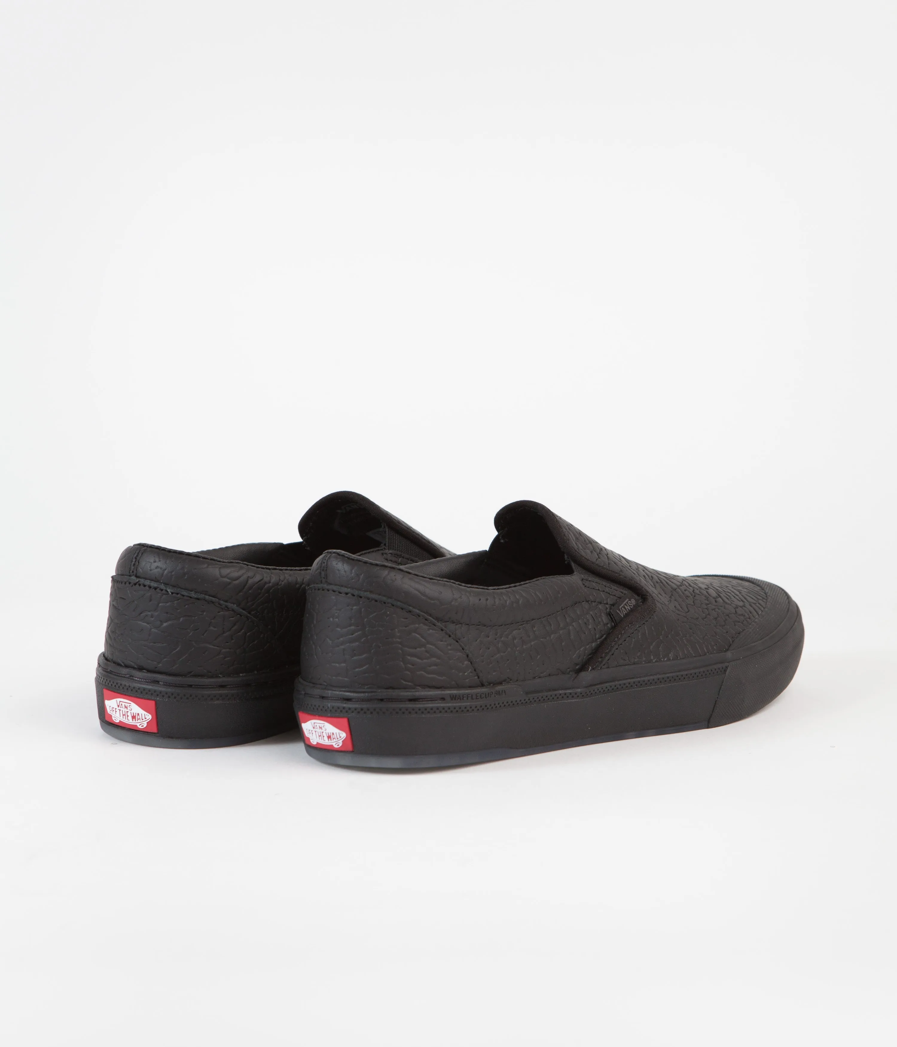 Vans BMX Slip-On Shoes - (Courage Adams) Black Elephant