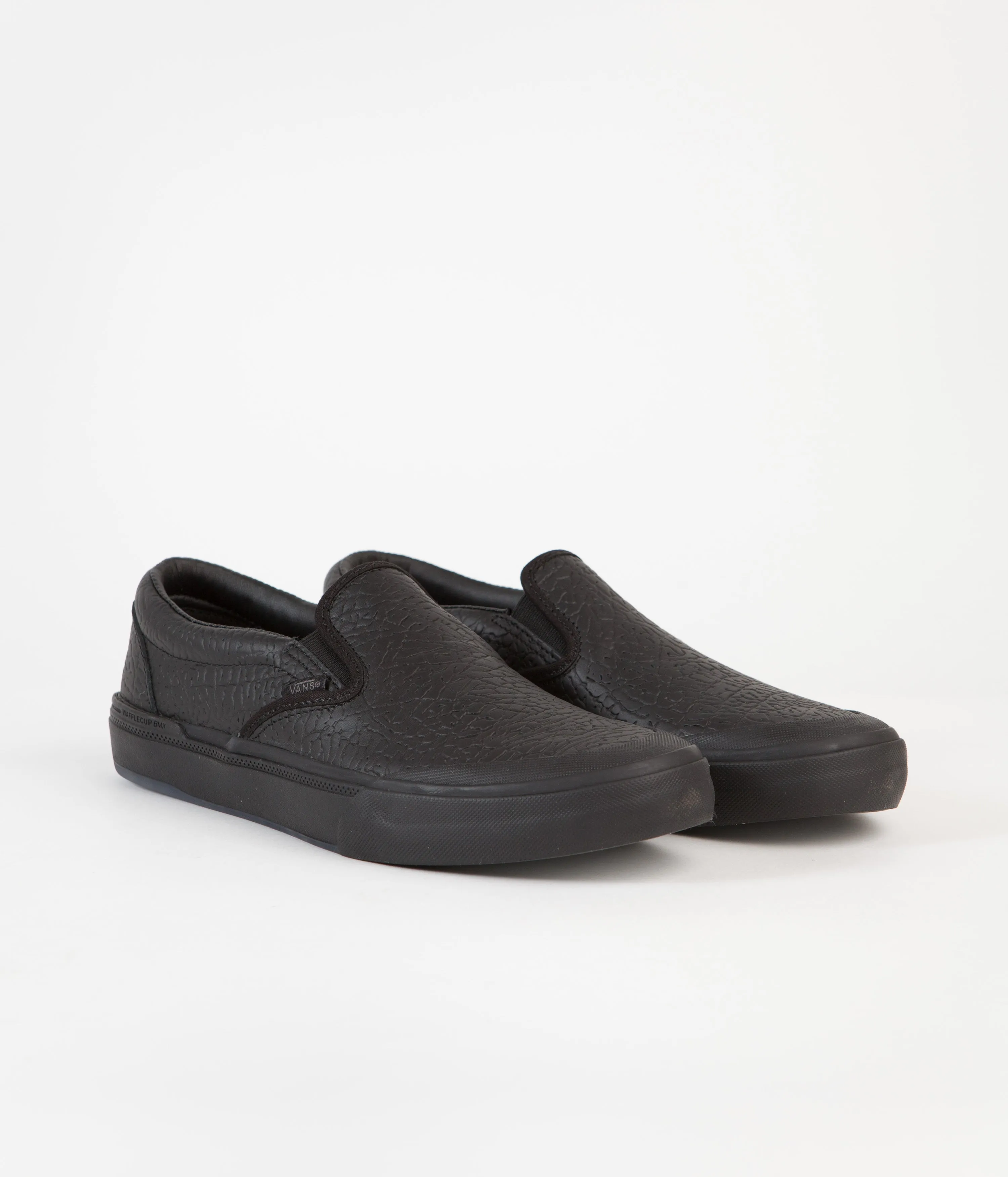 Vans BMX Slip-On Shoes - (Courage Adams) Black Elephant