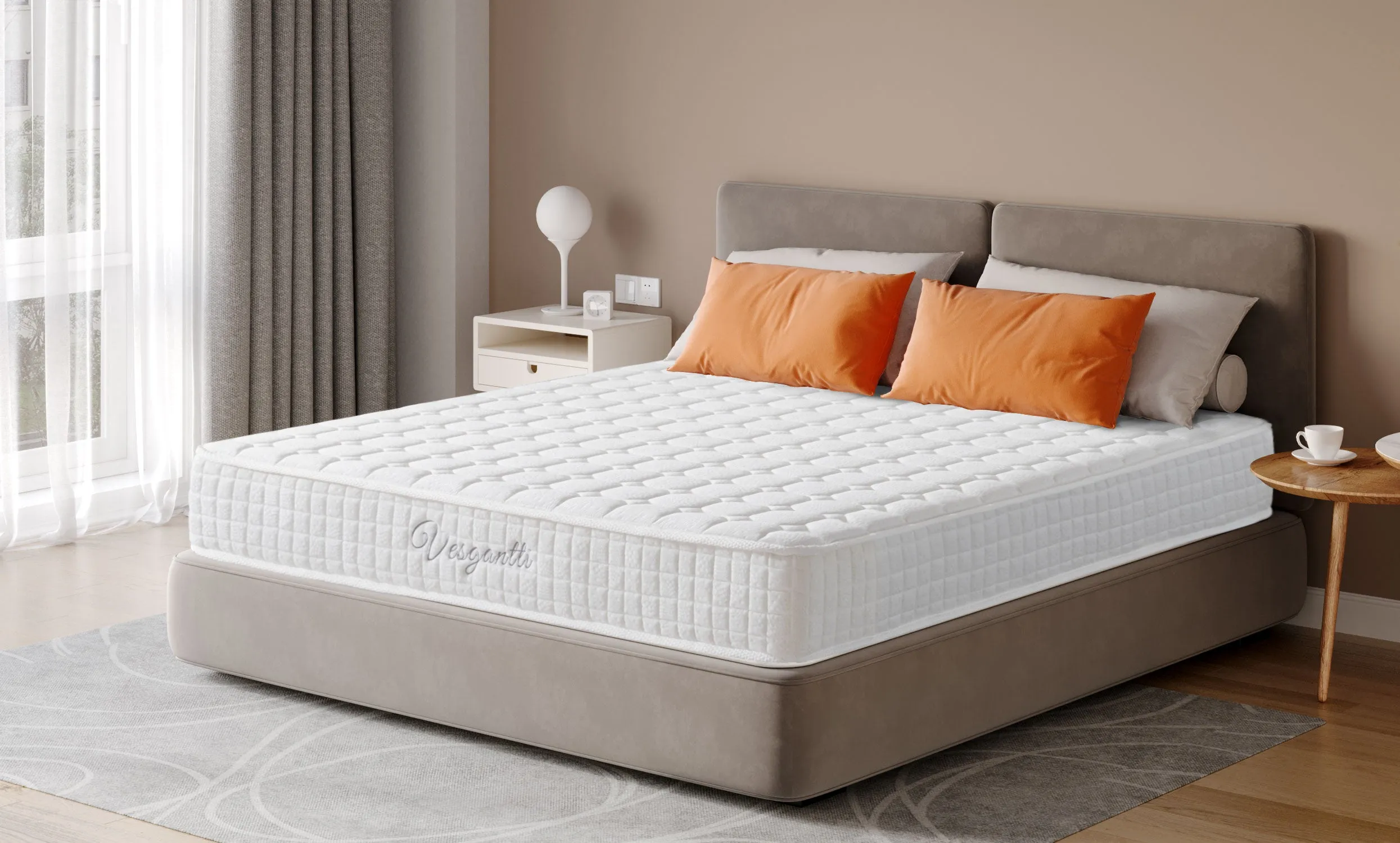 Vesgantti Original Hybrid Mattress-10 Inch Tight Top Mattress Series