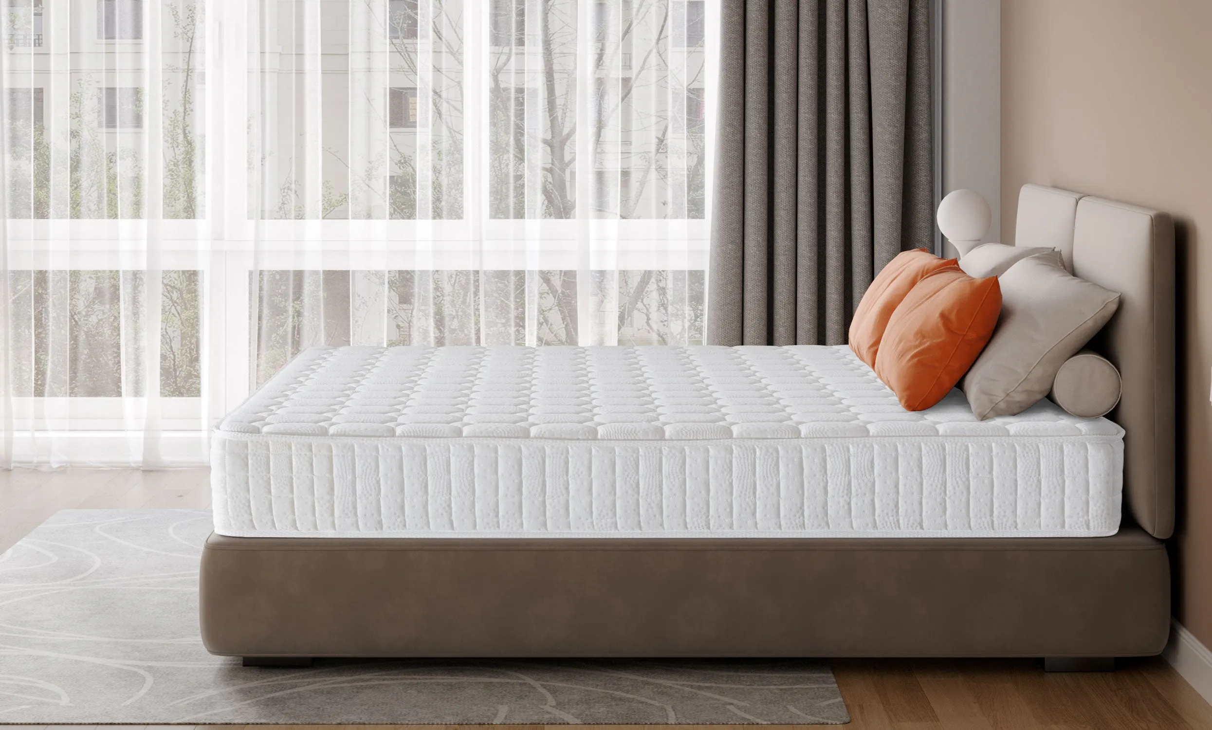 Vesgantti Original Hybrid Mattress-10 Inch Tight Top Mattress Series