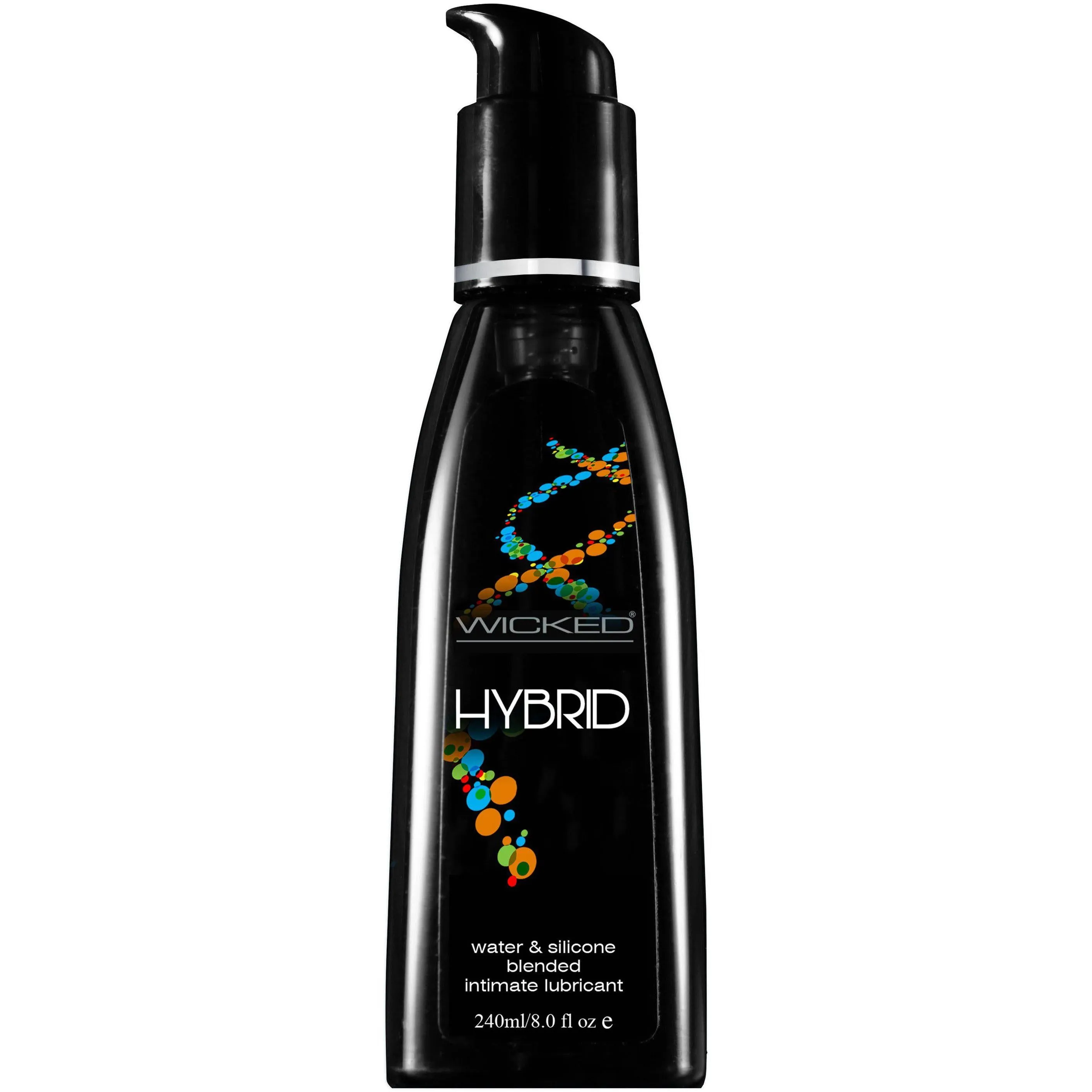 Wicked Hybrid Water & Silicone Lubricant 8.0 Oz