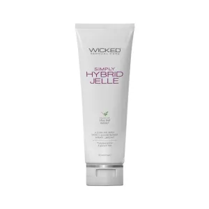 Wicked Simply Hybrid Jelle Lube - 4 oz