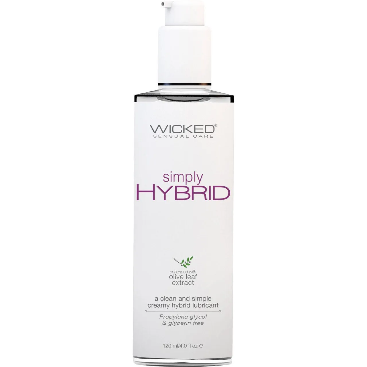 Wicked Simply Hybrid Lubricant with Olive Leaf Extract