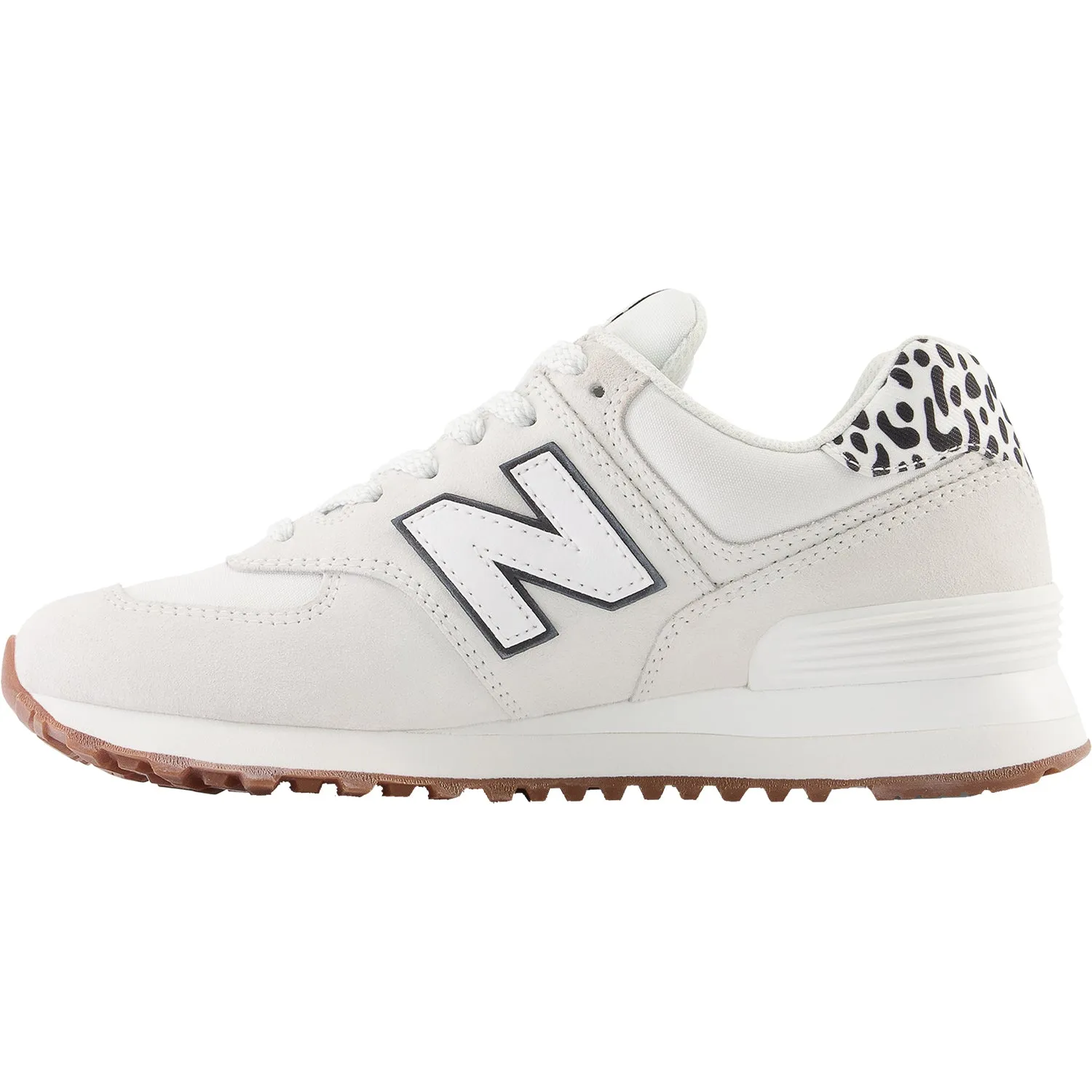 Women's New Balance WL574XW2 Reflection/White/Black Suede/Mesh